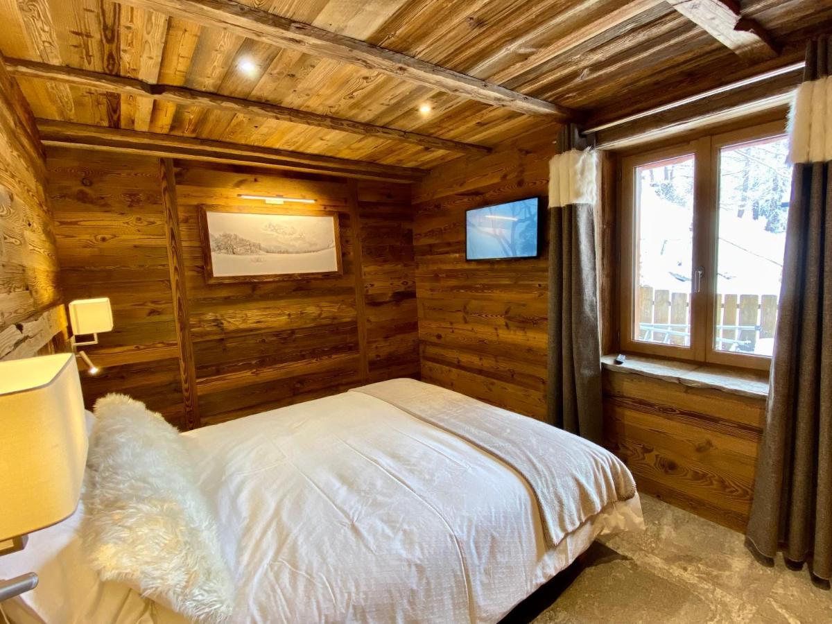 Chalet Les Cocales Residence Sejour Et Nuitees B&B - Appartement Pin Cembro Bessans Kültér fotó