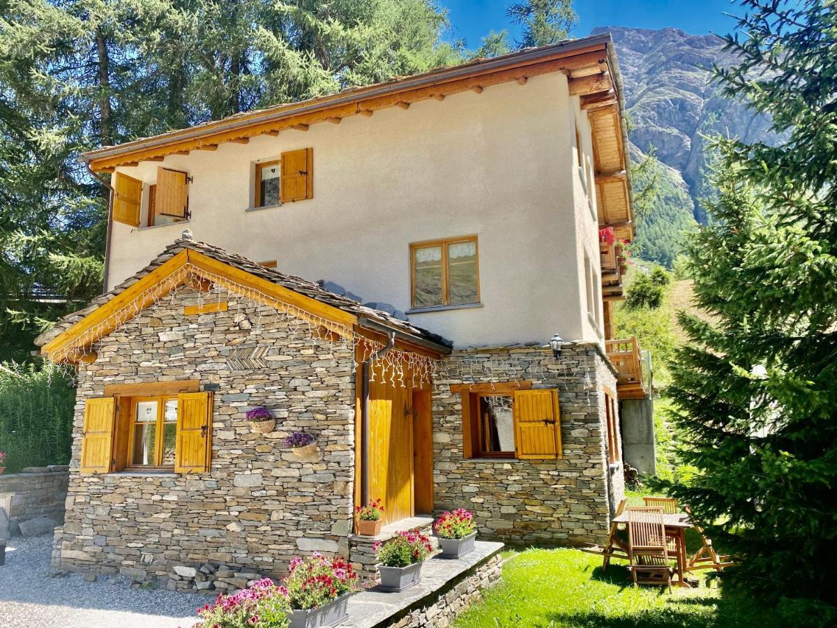 Chalet Les Cocales Residence Sejour Et Nuitees B&B - Appartement Pin Cembro Bessans Kültér fotó