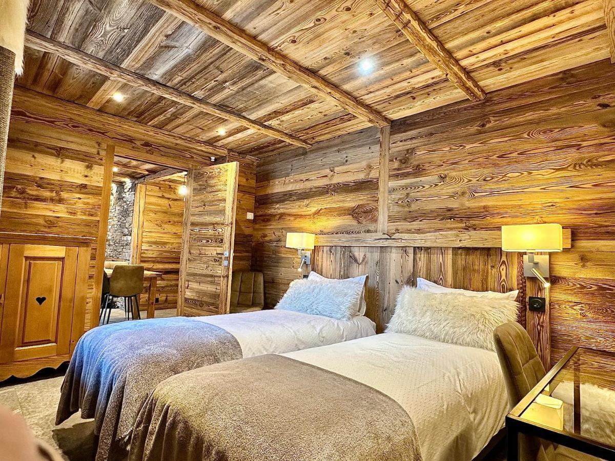 Chalet Les Cocales Residence Sejour Et Nuitees B&B - Appartement Pin Cembro Bessans Kültér fotó