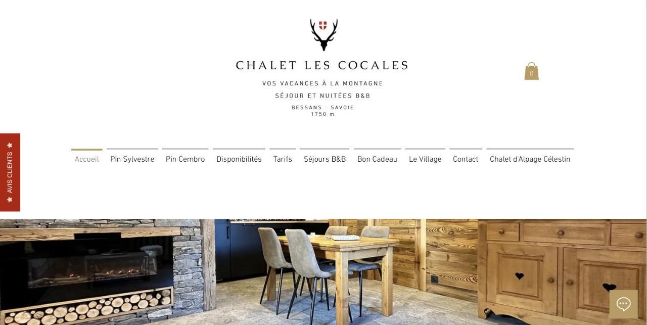 Chalet Les Cocales Residence Sejour Et Nuitees B&B - Appartement Pin Cembro Bessans Kültér fotó