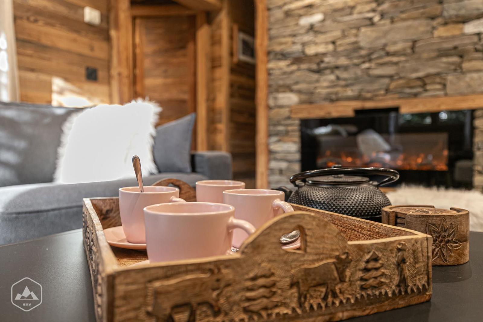 Chalet Les Cocales Residence Sejour Et Nuitees B&B - Appartement Pin Cembro Bessans Kültér fotó